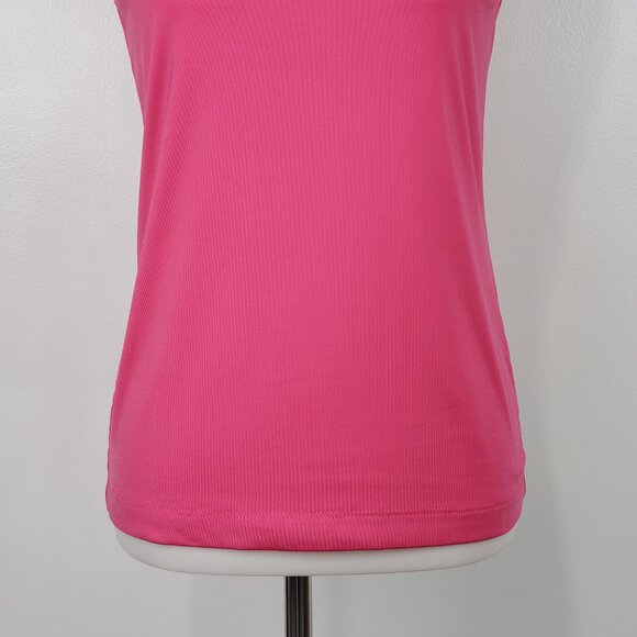 Chico's Pink Stretchy Tank Top Chico's Size 0, US S/4 - Picture 3 of 10